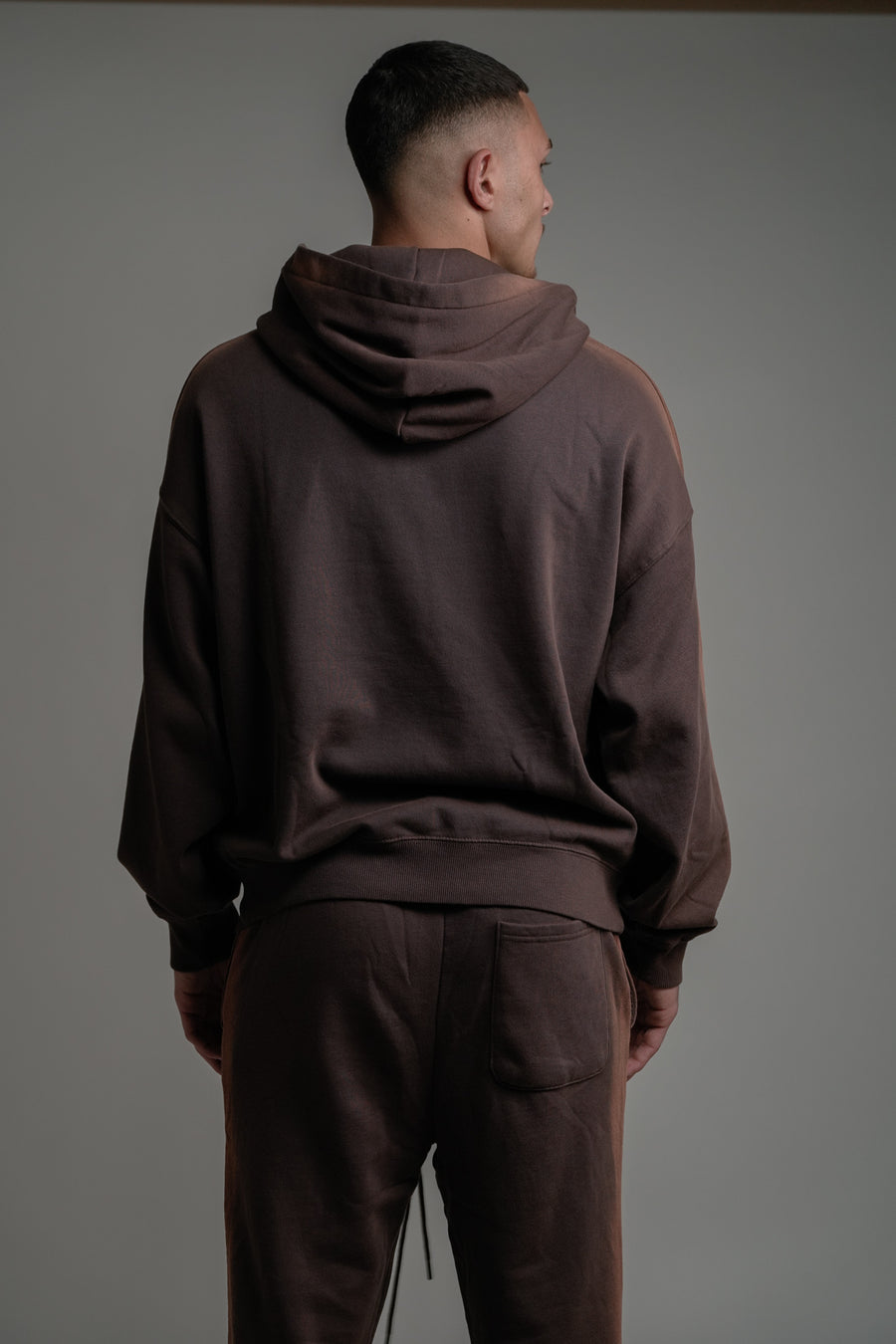 GUARD HOODIE - BROWN