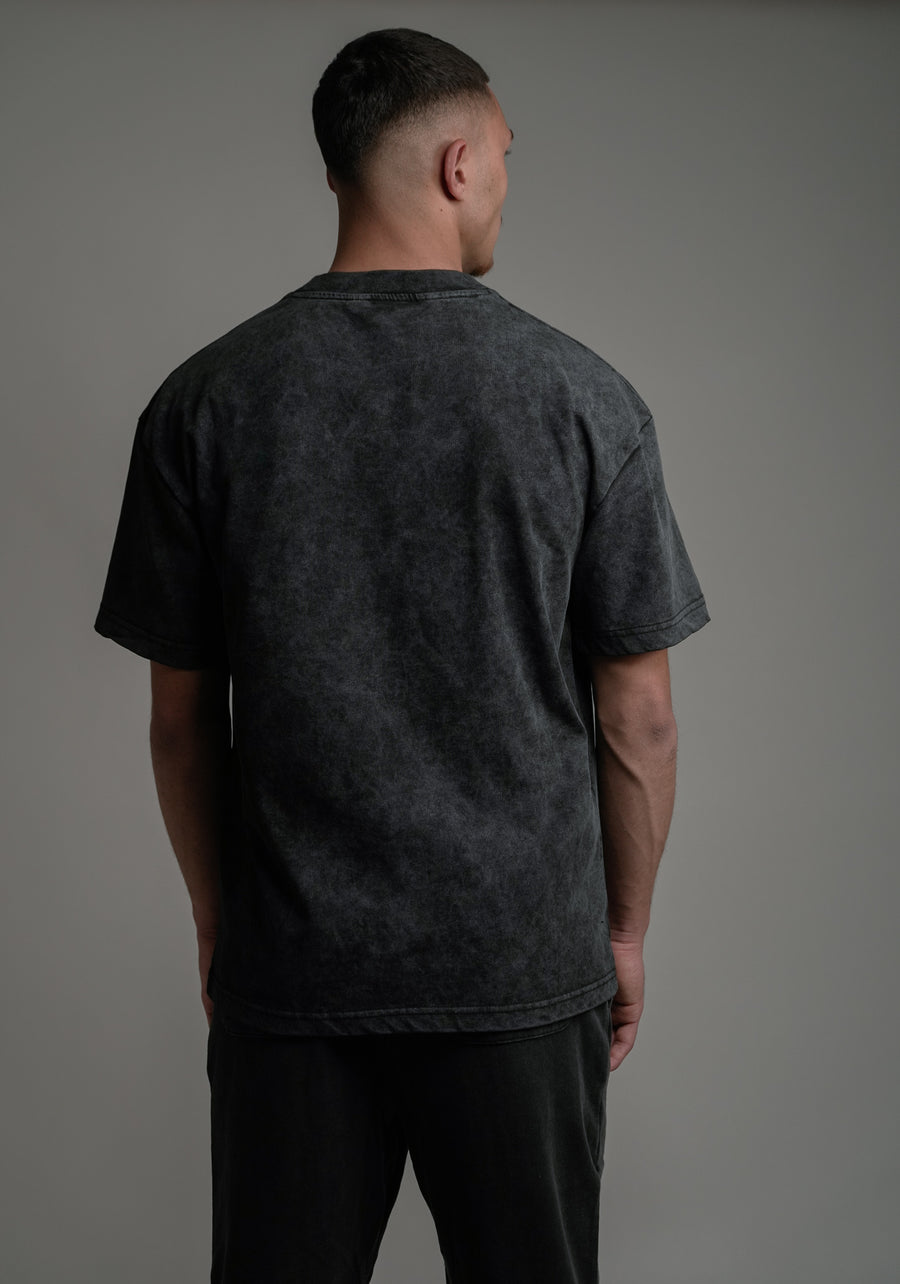 LA CA T-SHIRT - WASHED GREY