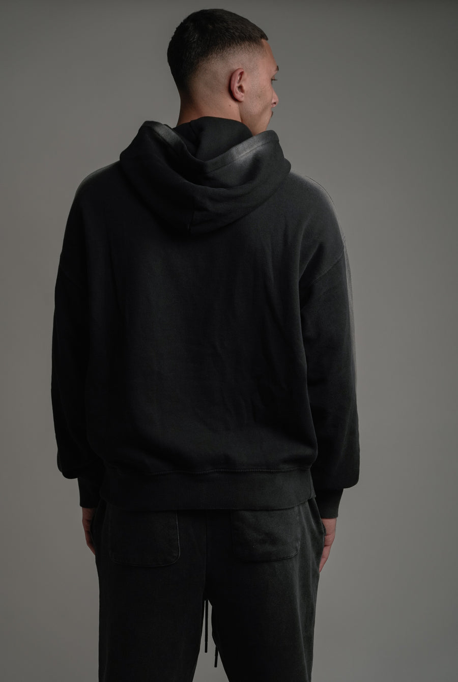 GUARD HOODIE - WASHED BLACK