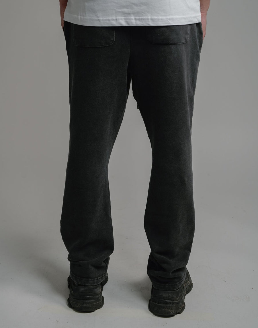 DNA TRACKPANTS - WASHED BLACK