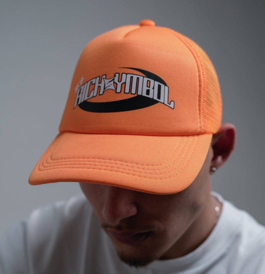 SPACE LOGO CAP - ORANGE